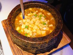石锅鸡汤豆腐-绿茶餐厅(华发商都店)