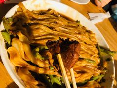 排骨豆角卷子-望湖烤鱼