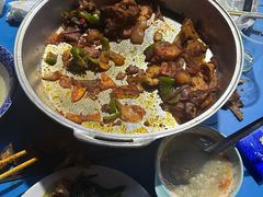 -尕有炕锅烤羊肉