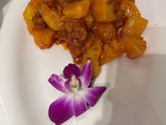 茄汁菠萝鸡-刘胖子家常菜·蹄花焖藕(中南店)