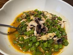 特色青椒焖小海鲜-九福楼大酒店