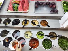 自助调料区-海底捞火锅(新华联梦想城店)