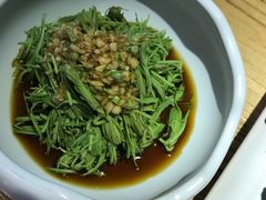 炝拌松尖-潮粥荟·潮汕砂锅粥(朝阳大悦城店)