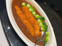 梅菜鲍鱼汁金沙参-新雅粤菜馆(南京东路店)