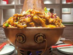 铜锅牛蛙（单层）-蛙蛙叫·牛蛙烤鱼(北京总店)