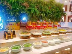 自助调料区-香佰里鲜货火锅(佳乐金街店)