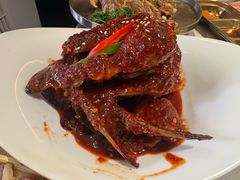 -草家酱蟹炭火烤肉店(珲春南路一店)