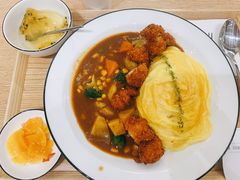 炸鸡块咖喱蛋包饭-池奈·日式咖喱蛋包饭(老城根Gpark店)