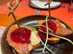 法式香煎鹅肝配焦糖苹果-造精酿餐厅