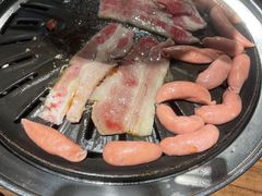 -明洞阿姨·韩式酱蟹烤肉·创意料理(三元桥店)