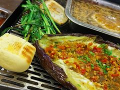特色茄子-胡四哥特色火盆烧烤(总店)
