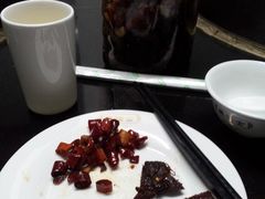 朋友帮我加工的湖南辣椒炒牛肉干-金明姬铁锅炖(东坝店)