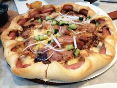 老北京风味烤鸭比萨-必胜客(大观天地店)
