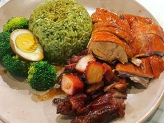 烧味双拼葱油饭-Food Factory 食街工坊