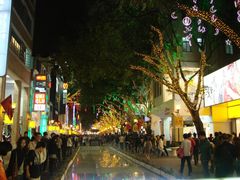 夜色中千年古道-北京路步行街-千年古道遗址