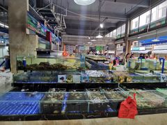 水产区-三亚新鸿港水果一级批发市场