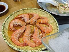 柠檬蒜香虾-蚝得喜海鲜(东城店)