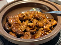 花菇煲狮头鹅掌翅煲-金海华·悦食东方(苏州中心商场店)