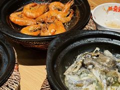 焗基围虾-邹开喜·炭炉鸡煲·海鲜火锅(虹口足球场店)