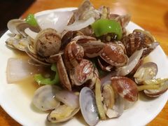 爆炒花蛤-温州一家人美食(西木头市店)