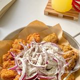 犒赏自己洋葱乳酪炸鸡“丨小白轻松 上手 就到啦！