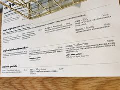 菜单-大酉·M Coffee(北京美术馆店)