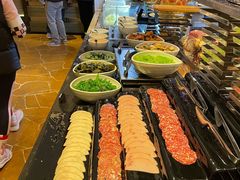 自助取餐区-怡咖啡海鲜自助餐厅(浦东香格里拉店)