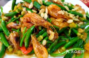 Cucumber Blossom Stir-fried with Shrimp