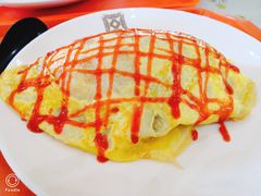鸡柳蛋包饭-上海对外经贸大学松江校区-食堂