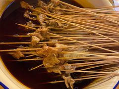 辣卤串串-拈签一笑黄牛肉辣卤串串
