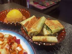 韭菜盒子-靠山屯东北农家菜(八龙桥雅苑店)