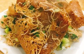 Stir-Fried Greens with Rice Noodles