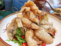 酥炸小黄花-君霖海鲜私房菜(春柳店)