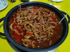 -老红桥炸灌肠牛肚锅烧烤(定福庄店)