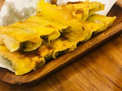 韭黄牛肉锅贴-宣海荣锅贴大王·陕味小吃集(钟楼店)