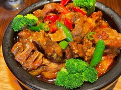 番茄牛尾-沙力海美食城 西北特色菜 烤肉店(北门坡店)