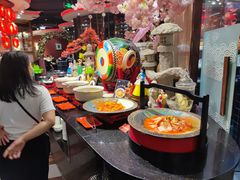 自助取餐区-四海一家自助餐(益田假日广场店)