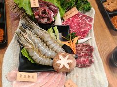 和牛套餐很实惠，性价比高-匠太烧肉台日料理餐酒馆(三林店)