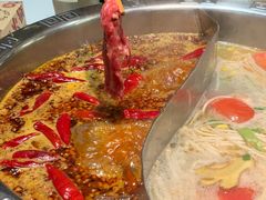嫩牛肉-朱氏胖子烂火锅(洪崖洞店)