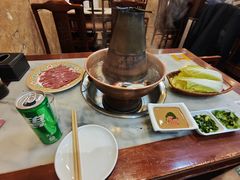 清汤铜火锅-惠丰涮肉馆|炭火铜锅·手工水饺(德宝新园店)