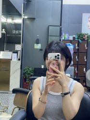 -藤野造型专业烫染接发