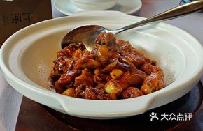 Braised Free-range Chicken with Abalone