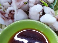 芥末白灼八爪鱼-贞姨美食·老字号海鲜大排档