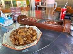 咸鱼茄子煲-盛得农家美食·无花果浸鸡·古法烧鸡·竹筒饭(白水寨森林海店)