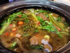 酸萝卜烩鸭血-黄河轩民间菜(吉祥街店)