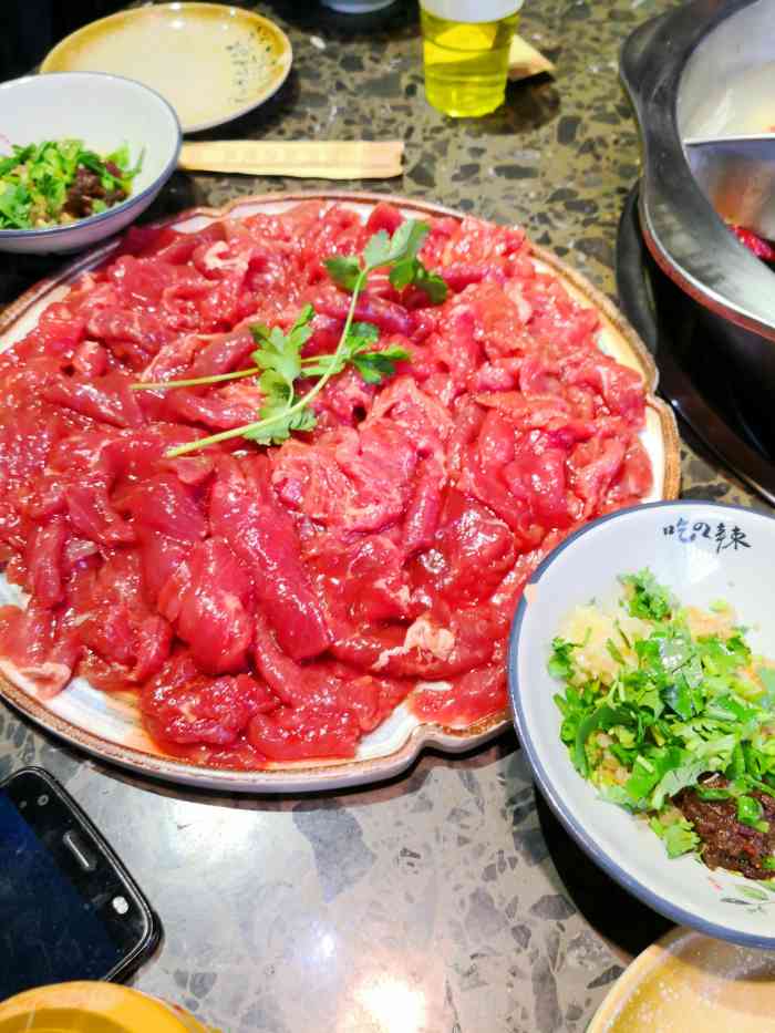 四川特色豆花牛肉(望江路店)-"味道非常合我口味哈哈,豆花很入味,牛肉