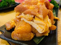 Q嫩鸡腿肉-碳说品道.瓦片烤肉.海鲜烧烤(中华路店)