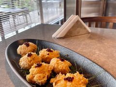 蜂窝脆皮九肚鱼-木守西溪溪隐餐厅