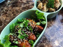 黑白芝麻鸡翅-Lets burger非常汉堡·环球风味(蓝色港湾店)