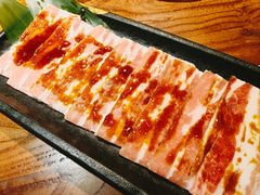 调味猪五花-九田家黑牛烤肉料理(新辰里亚运村店)
